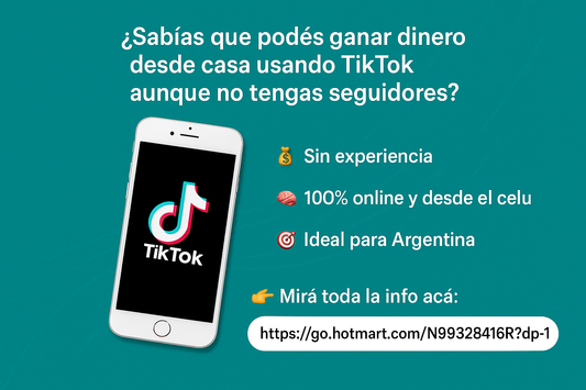Aprendé a dominar TikTok desde cero y convertí tu celular en una fuente de ingresos.